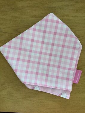 Stoney Clover for Target Pink Gingham Rainbow Dog Bandana NEW